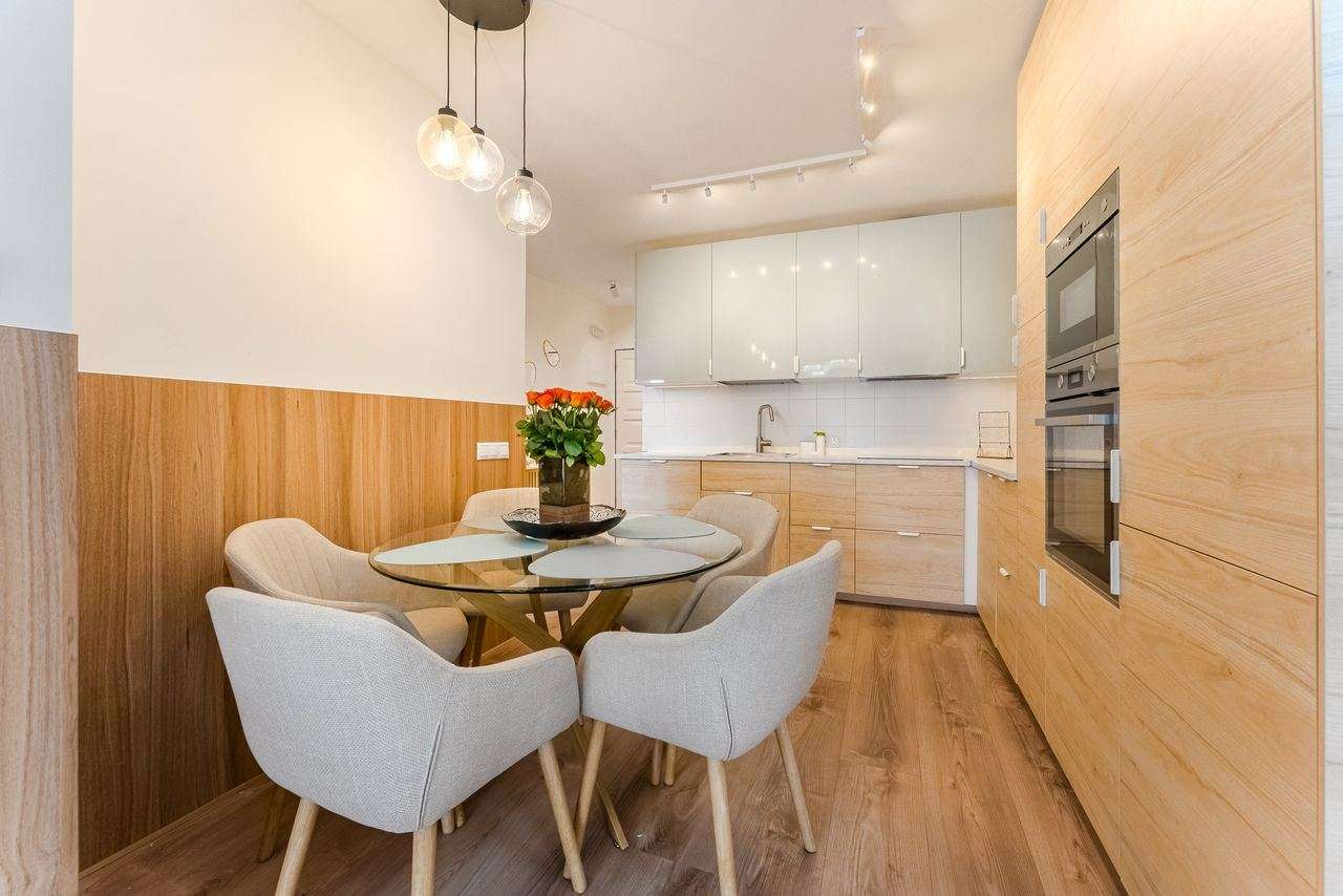 Kitchen and dining area